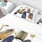Designart 'Watercolor Feathers Set' Southwestern Bedding Set - Duvet Cover & Shams